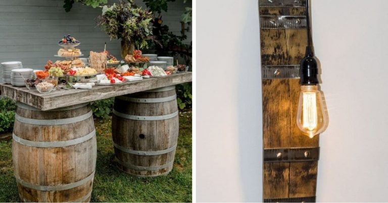 20 DIY Creative And Helpful Wine Barrel Ideas