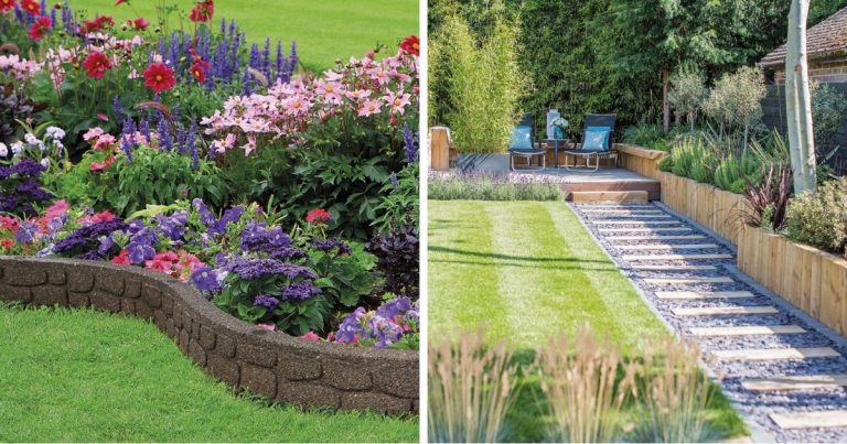 16 Easy-To-Make DIY Edging Projects