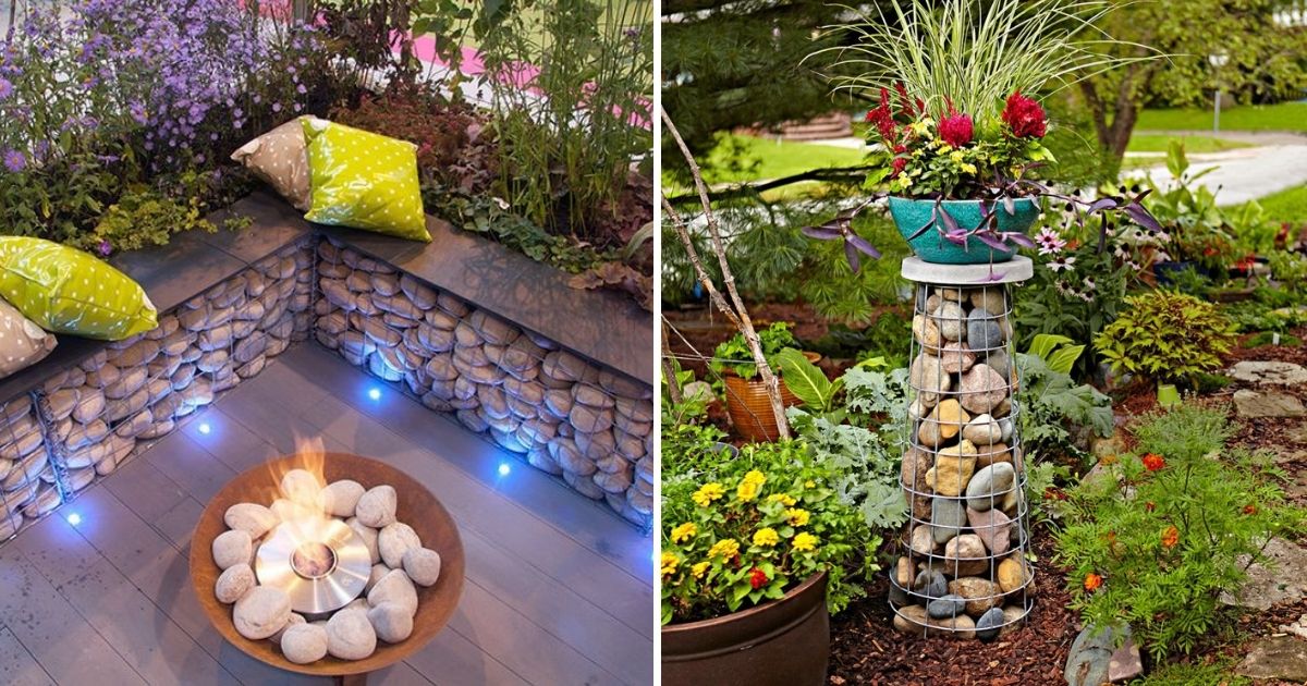 18 Captivating Gabion Designs For A Serene Garden