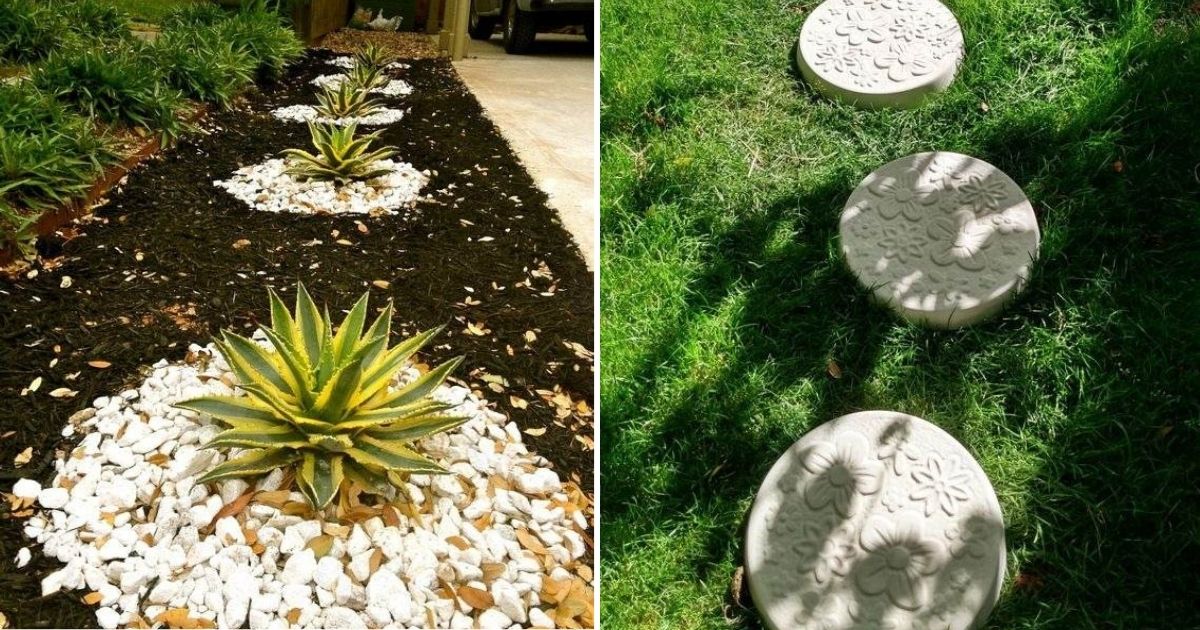 30 White Rock Landscaping Ideas For A Zen, Modern, Or Colorful Garden
