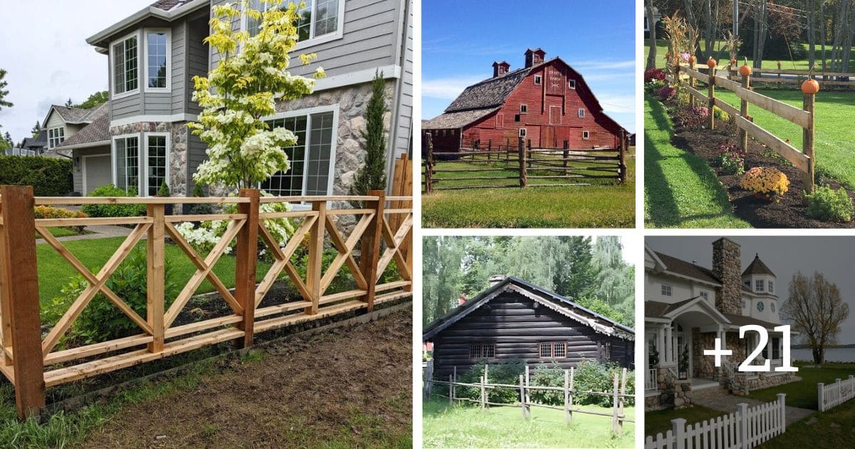 25 Creative Farmhouse Fence Ideas to Infuse Rustic Charm into Your Home and Garden