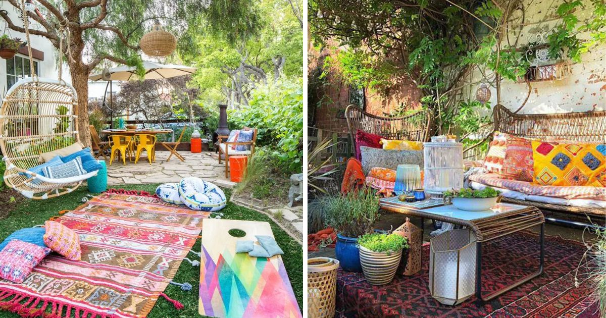 17 Absolutely Dreamy Bohemian Garden Design Ideas