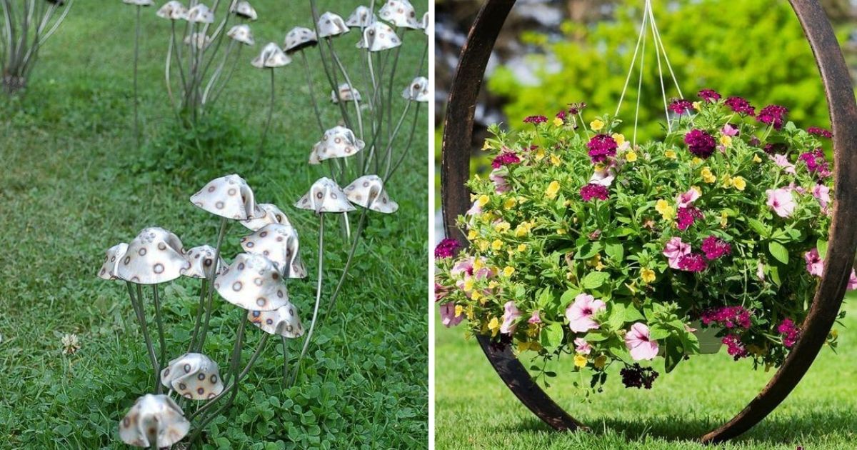 49 Amazing DIY Metal Projects To Develop Your Garden Space