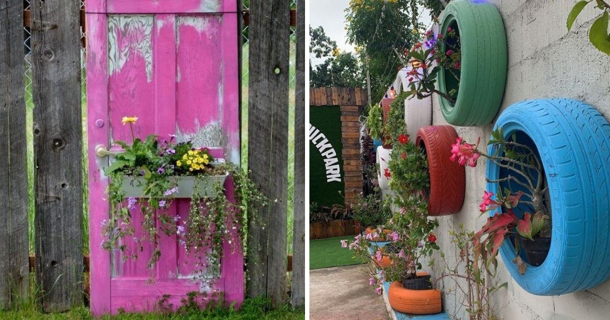 20 Beautiful DIY Fence Planter Ideas