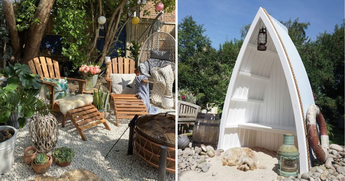 Breathtaking Beach Themed Garden Ideas
