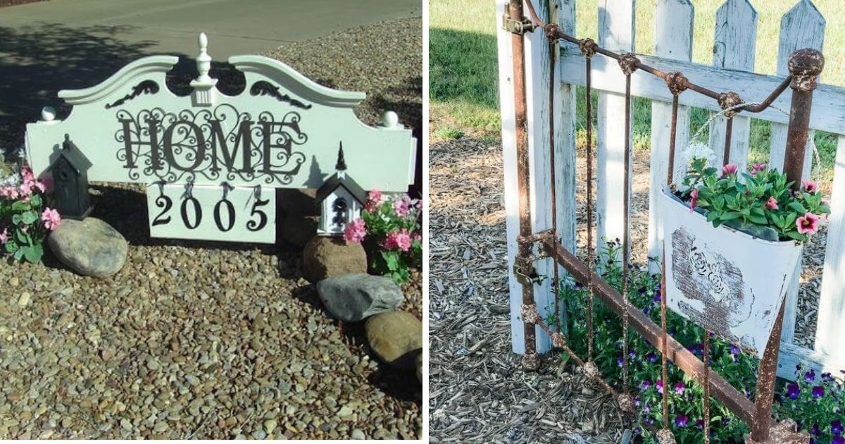 20 Clever Ideas Made Out Of From Old Headboards