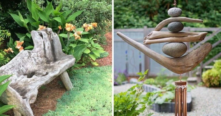 21 Creative And Easy Driftwood Ideas For Home And Garden