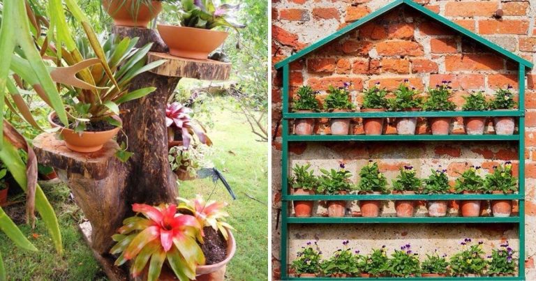 20 Creative DIY Outdoor Shelf Ideas