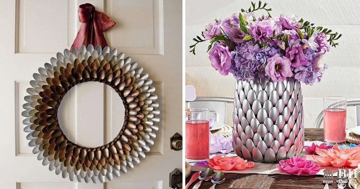 17 Creative Plastic Spoon Craft Ideas For Home And Garden