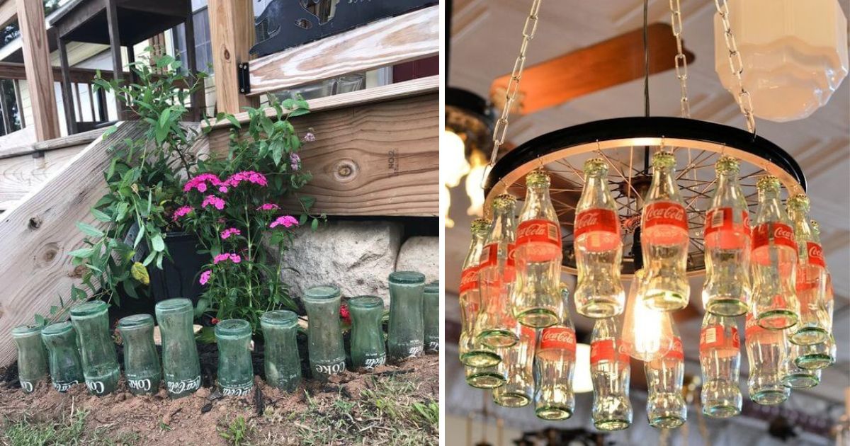 Creative Recycled Coke Bottle Ideas In The Garden