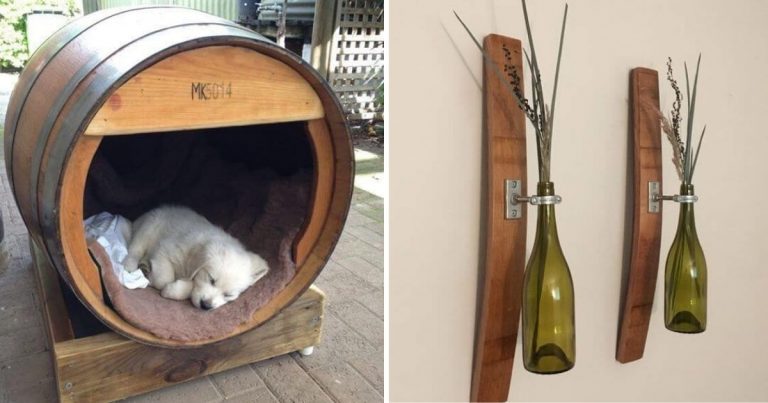27 Creative Recycled Wine Barrel Ideas