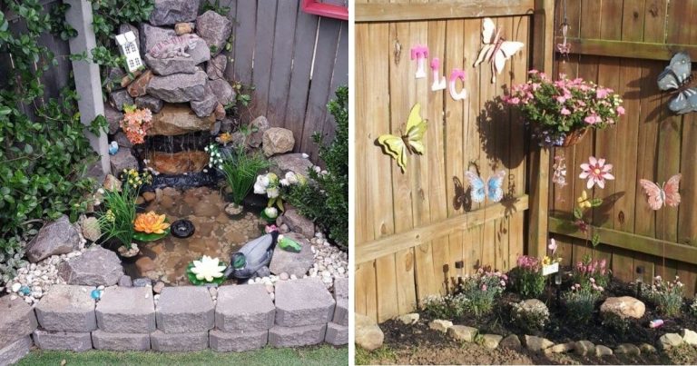 28 DIY Decorating Ideas For The Corner Of The Garden