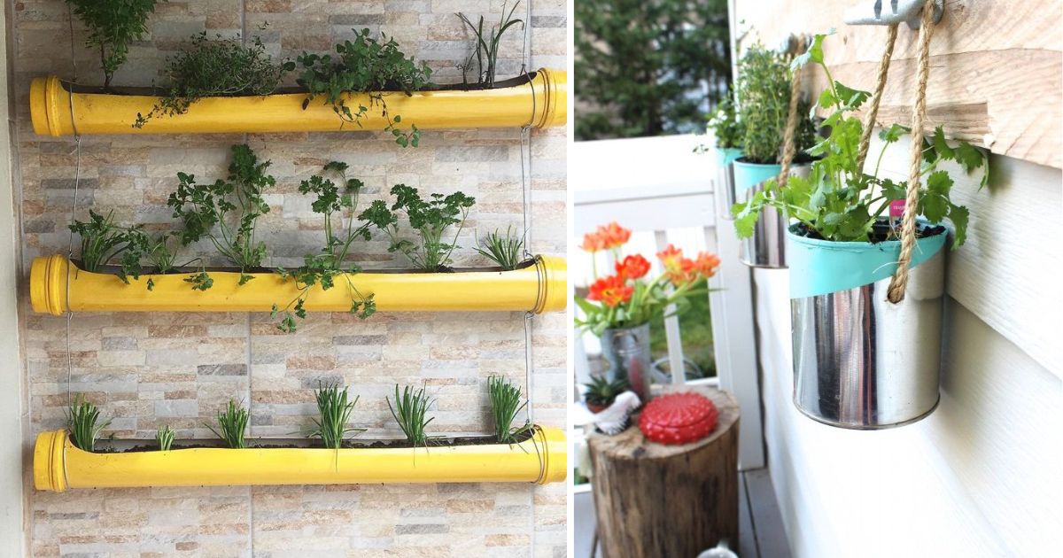 22 DIY Hanging Herb Garden To Save Small Space Indoors