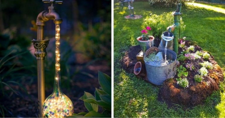 23 DIY Projects with Old Hand Pumps To Outstanding Your Garden