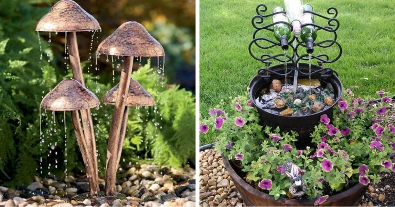 43 DIY Unique Backyard Water Features for The Upcoming Summer