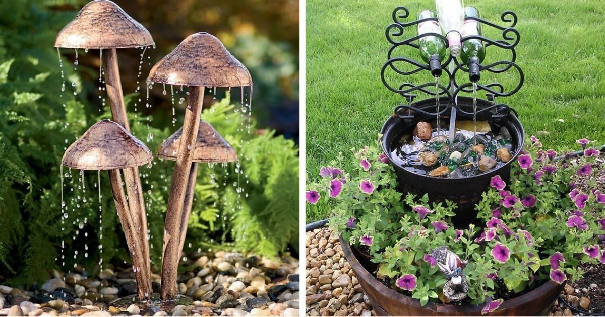43 DIY Unique Backyard Water Features for The Upcoming Summer