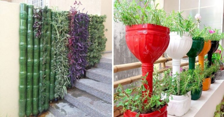 49 Easy And Fun DIY Plastic Bottle Planters