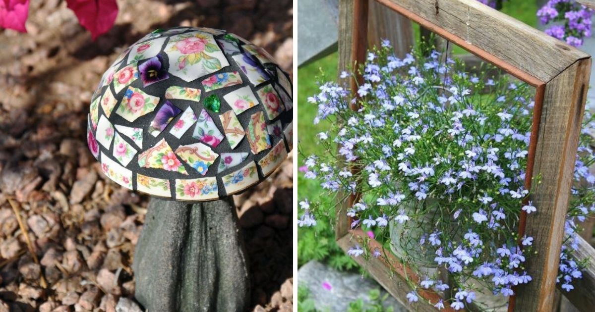 27 Easy DIY Garden Art Ideas