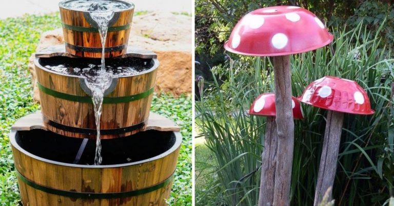 30 Easy-To-Make DIY Garden Decoration Ideas