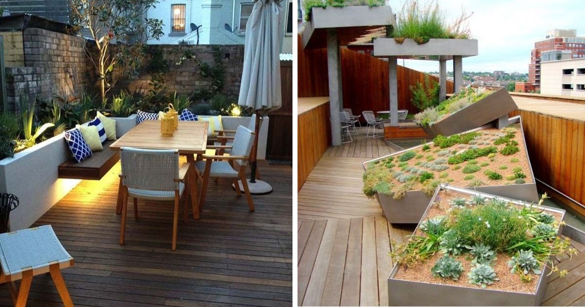 20 Glorious Roof Landscaping Ideas