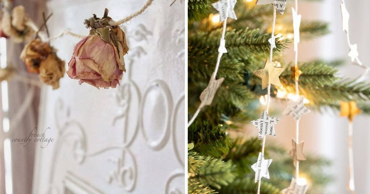 20 Homemade Garland Decorating Ideas To Dress Up Your Holiday