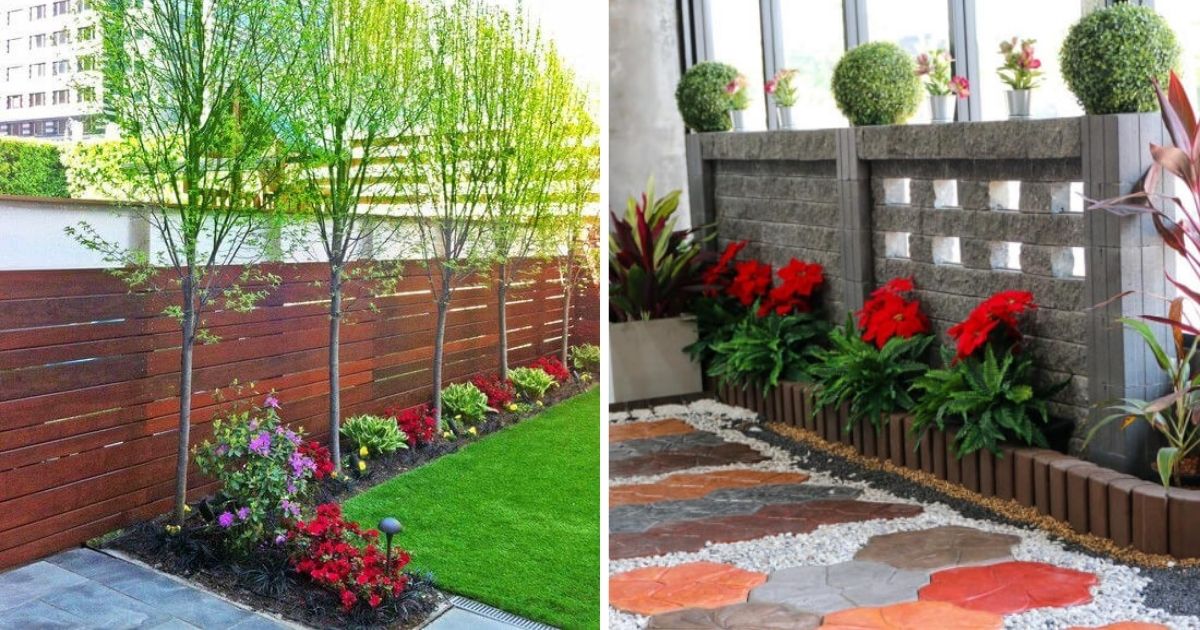 53 Gorgeous Lovely Fence Landscaping Ideas To Create