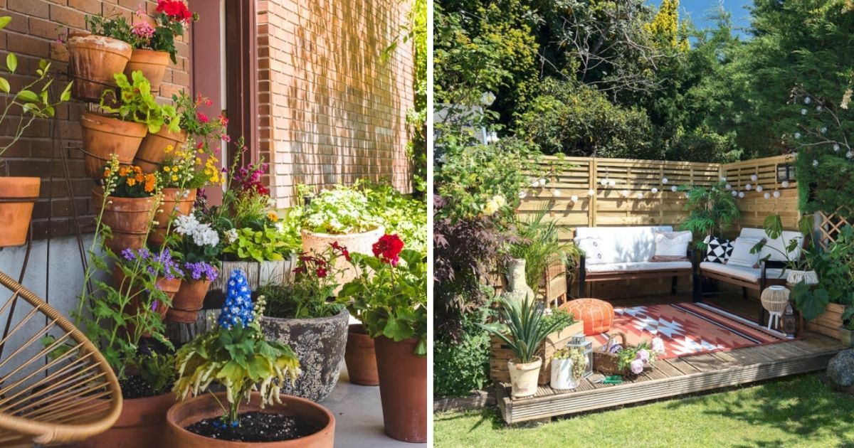 32 Charming Design Ideas To Beautify Your Small Garden