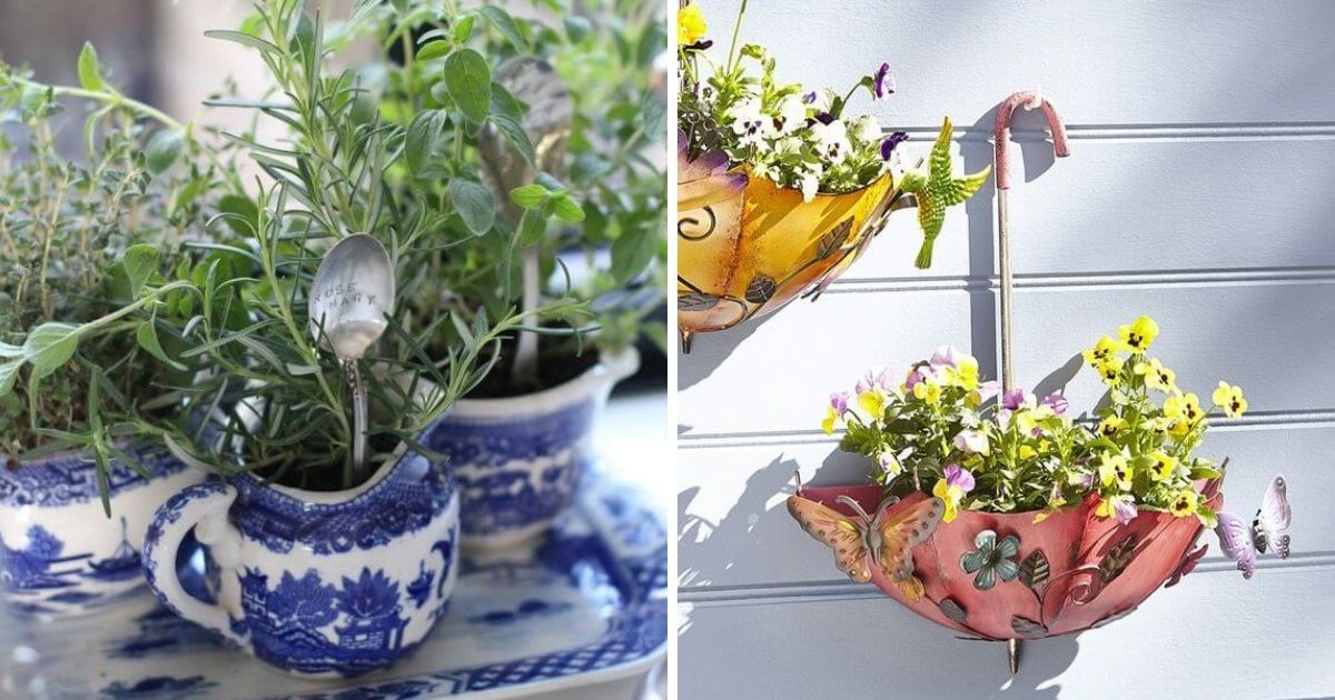 Let’s Revamp Your Garden With 25 Recycled Ideas