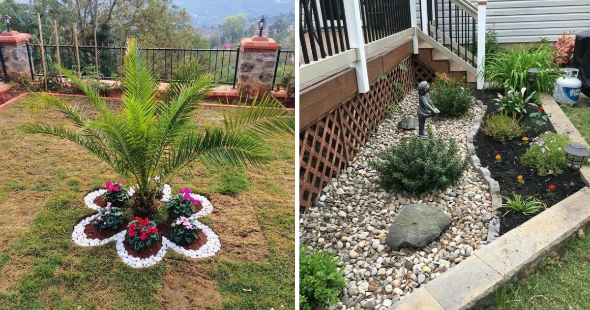 27 One-Day DIY Small Rock Landscaping Ideas