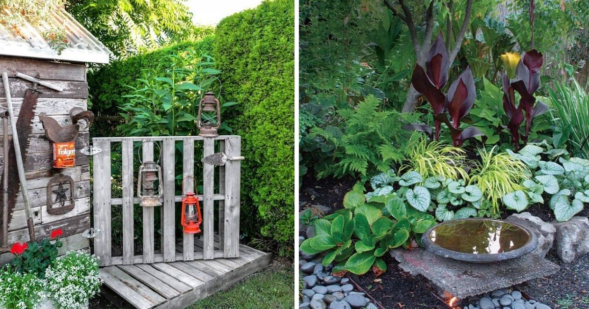 32 Colorful And Creative Gardening Decoration Ideas