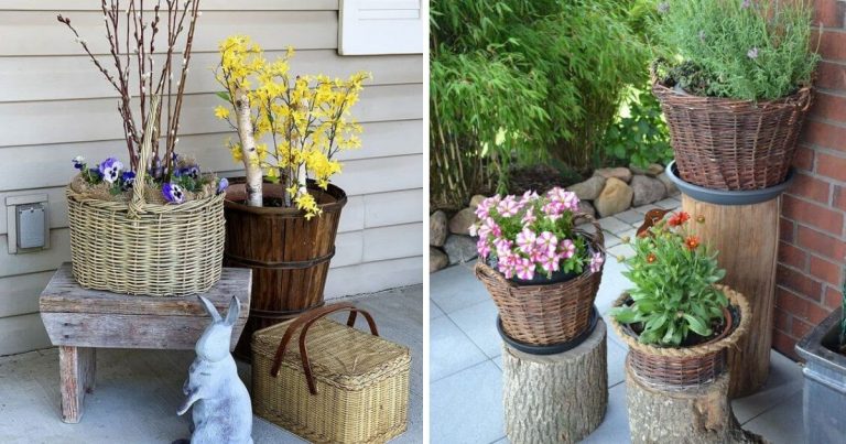 Easy Repurposed Basket Ideas You Can Make By Yourself