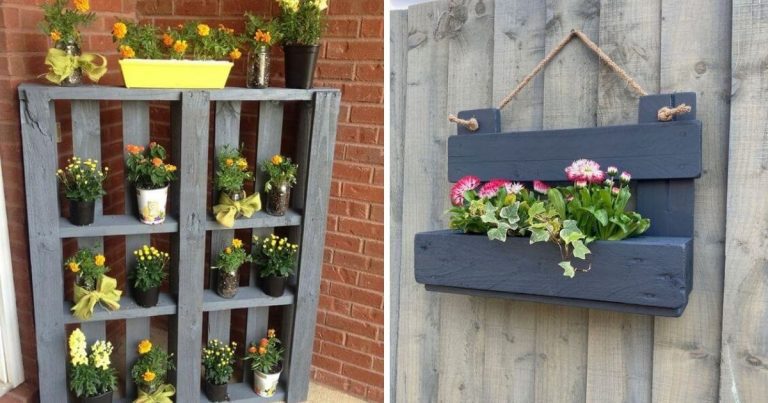 40 Spectacular Recycled Pallet Garden Ideas
