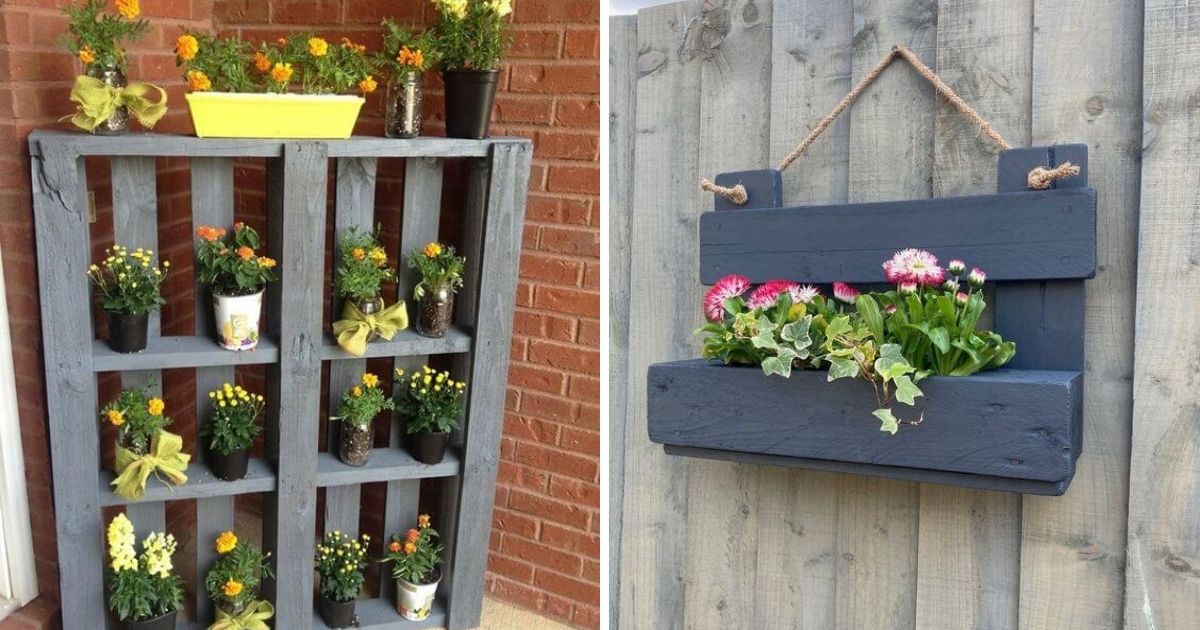 40 Spectacular Recycled Pallet Garden Ideas