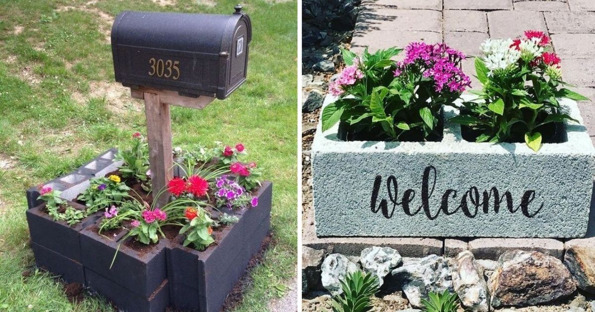 27 Brilliant Ways To Use Cinder Blocks In Your Yard