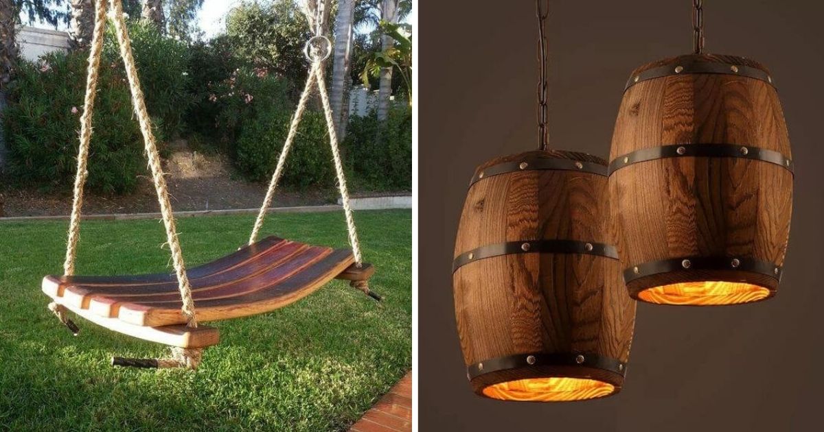 22 Useful Recycled Wine Barrel Ideas For Decorating Your Home