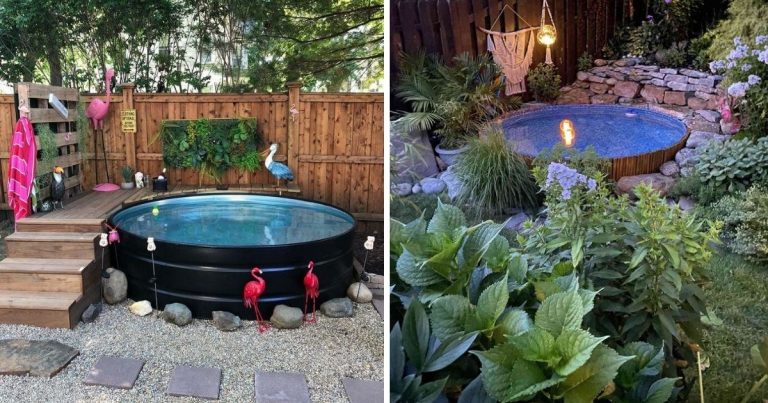25 Chic Tank Pool Ideas To Jump In The Water