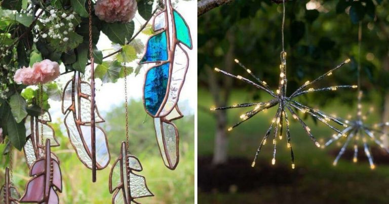 30 Stunning DIY Hanging Decorations For Your Outdoor Space