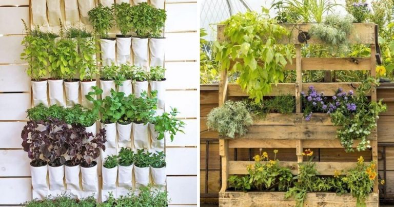 30 Upcycling Vertical Garden For Limited Spaces