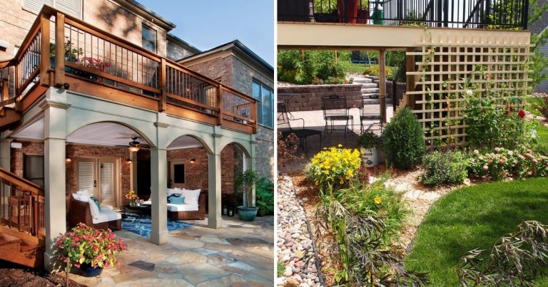 30+ Most Lovely Under Deck Landscaping Ideas