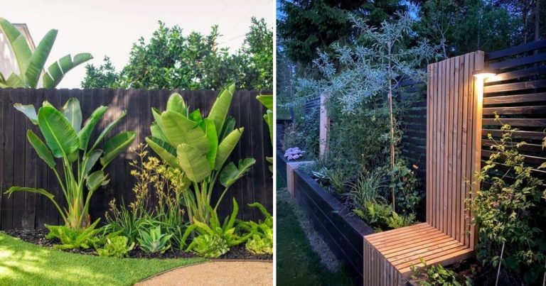 49 Smart Ways To Decorate Around The Fence For Your Nature Garden