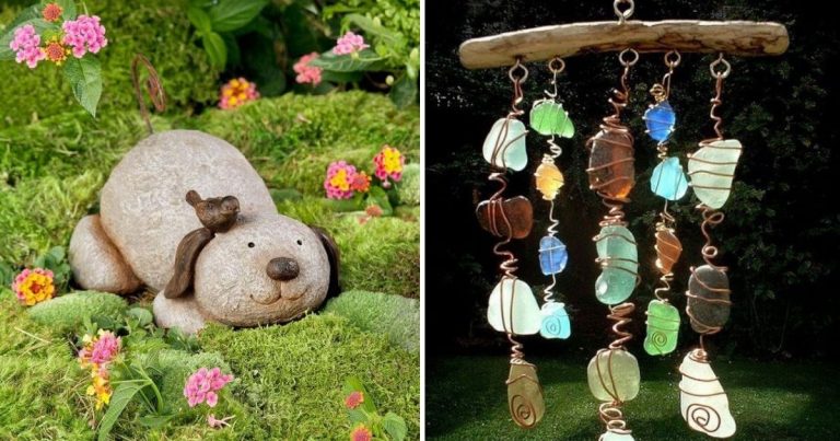 31 Unique Stone Art Decorations to Adorn Your Backyard