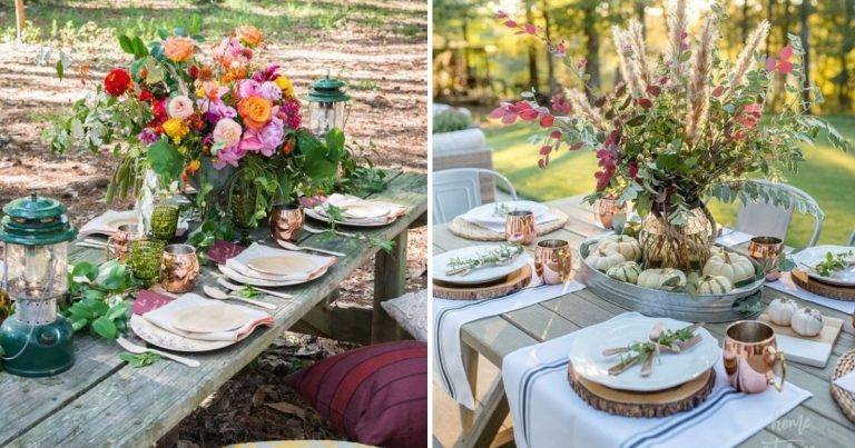 10 Creative Outdoor Table Decor Ways That Upgrade Your Outdoor Dining Experience