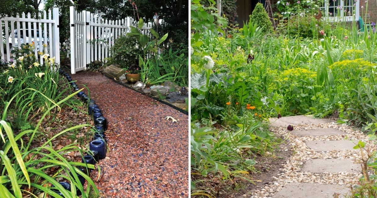 30 Garden Path Ideas Embracing Natural And Recycled Materials