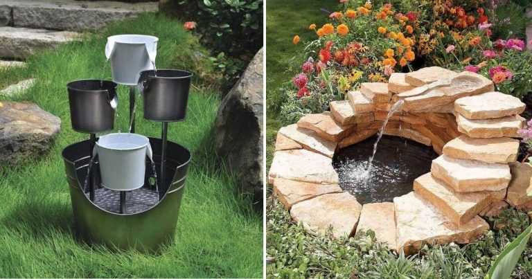 18 Unique DIY Fountain Designs For Zen-Inspired Spaces