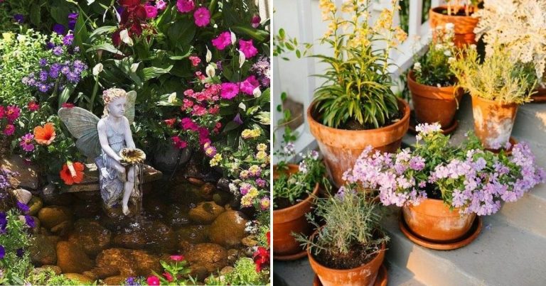 30 Small Flower Garden Ideas To Add Big Color To Your Space