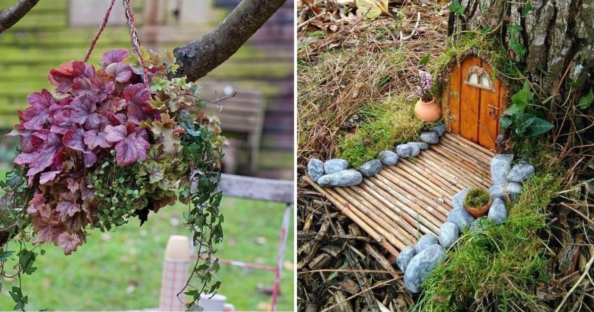 35 Whimsical Ideas That Will Elevate Your Garden To New Heights