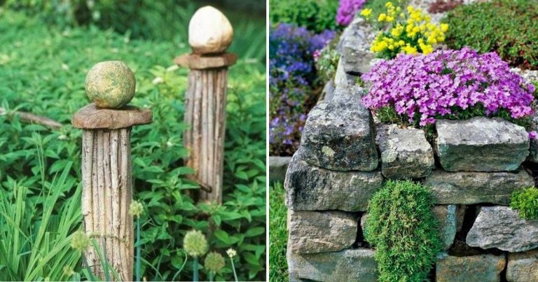 30 Playful Stone Garden Decoration Ideas For Artful Landscaping