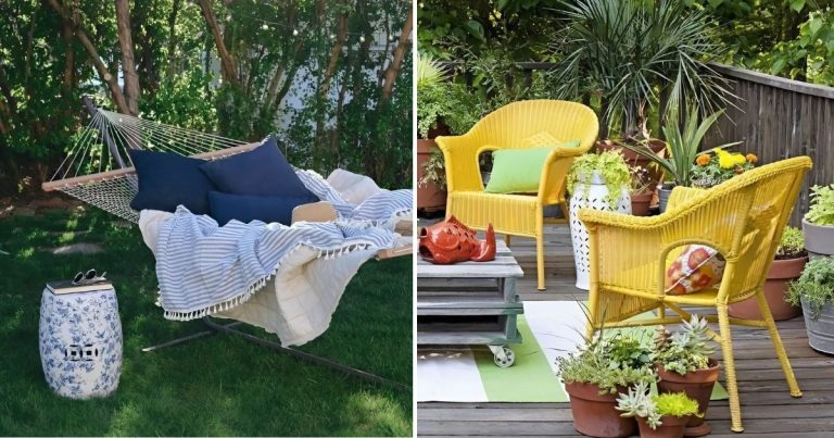 30 Artful Garden Seating Ideas For Stylish Landscape