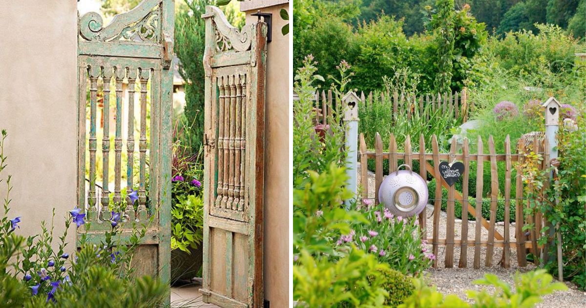 22 Mind-Blowing Garden Entrance Ideas