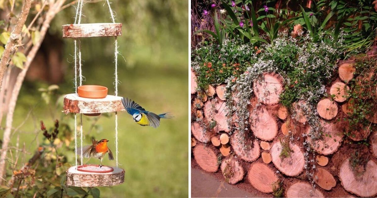 20 Mind-Blowing Wood Slice Ideas For The Home And Garden